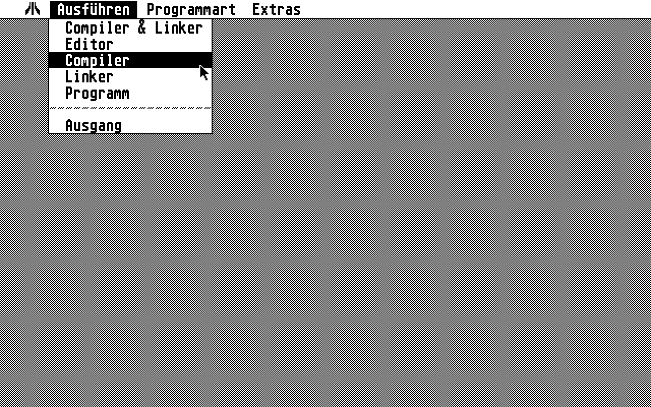 CCD Pascal Shell atari screenshot